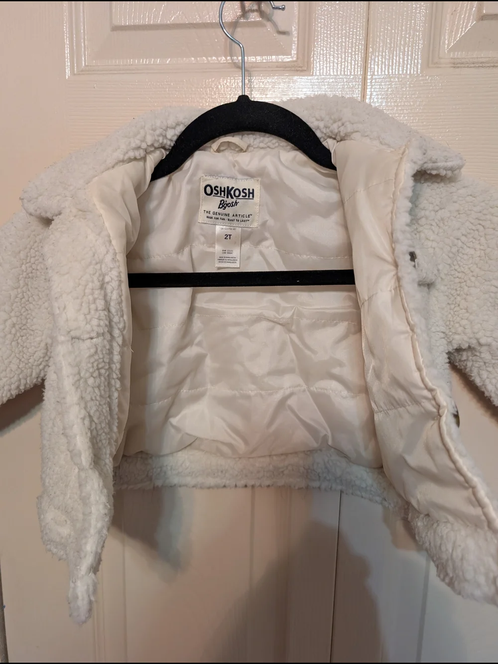 OshKosh Bgosh cozy sherpa